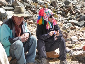 Peru - Guide Diana mit Ranger