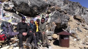 …mit Ang Tsering Sherpa und Milan Rai