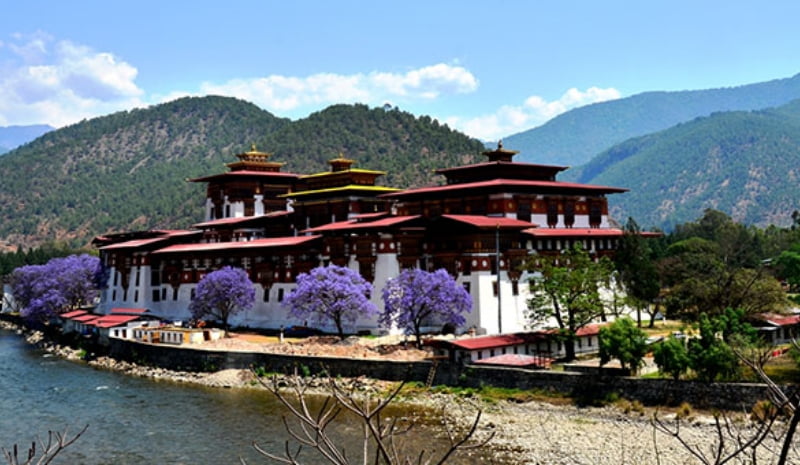 Bhutan – berghorizonte