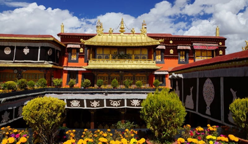 Tibet – berghorizonte